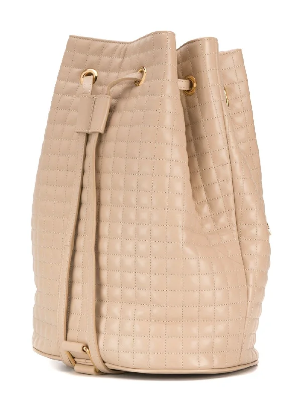 Mini C Quilted Backpack