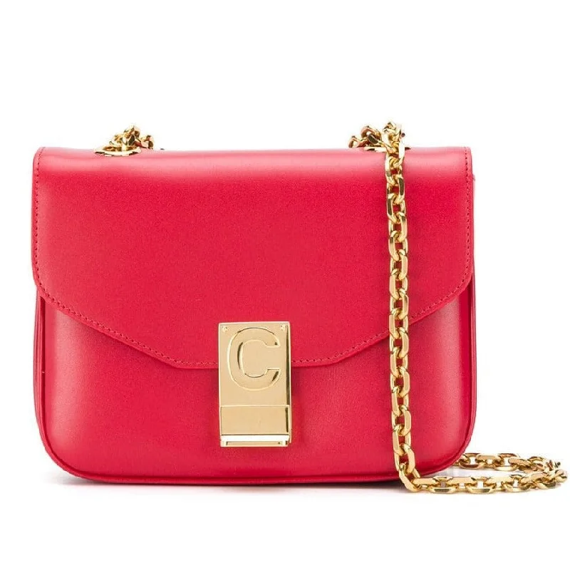 Mini C Red Crossbody Bag