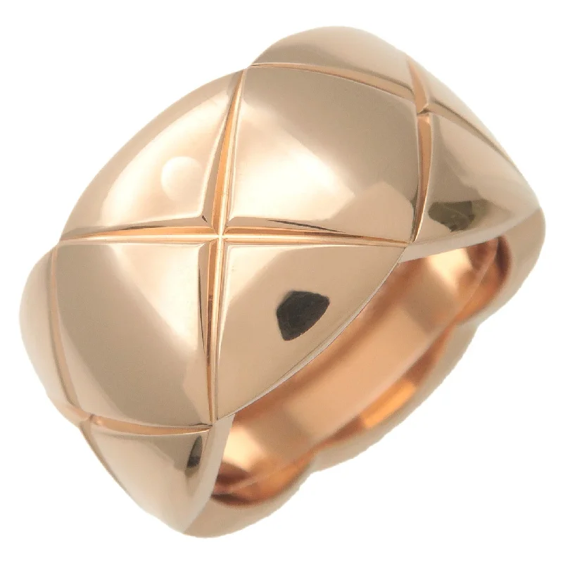 CHANEL COCO Crush Ring Large #50 K18PG 750PG Rose Gold J10818