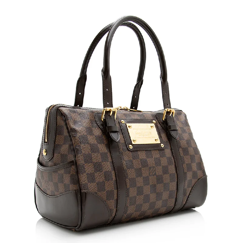 Louis Vuitton Damier Ebene Berkeley Satchel (21201)