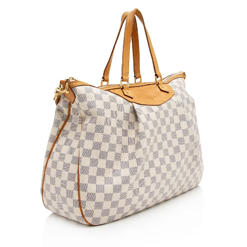 Louis Vuitton Damier Azur Siracusa GM Tote (M8mZsA)