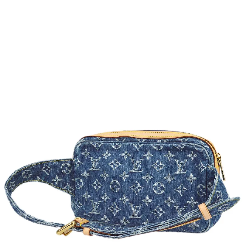 Louis Vuitton Blue Monogram Denim Bum Bag Waist Pouch M95347