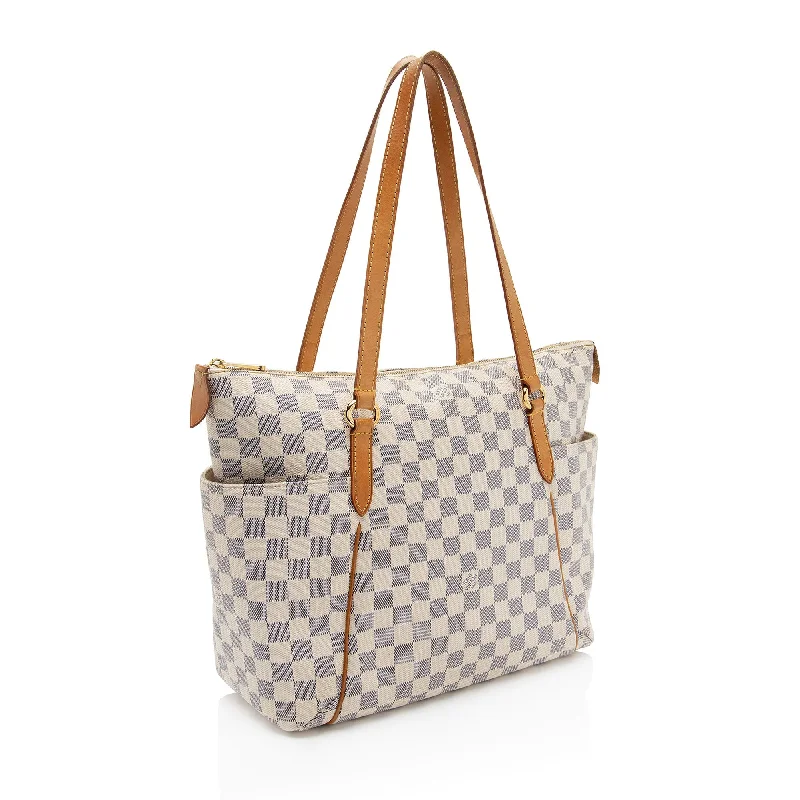 Louis Vuitton Damier Azur Totally MM Tote (PyDZIO)