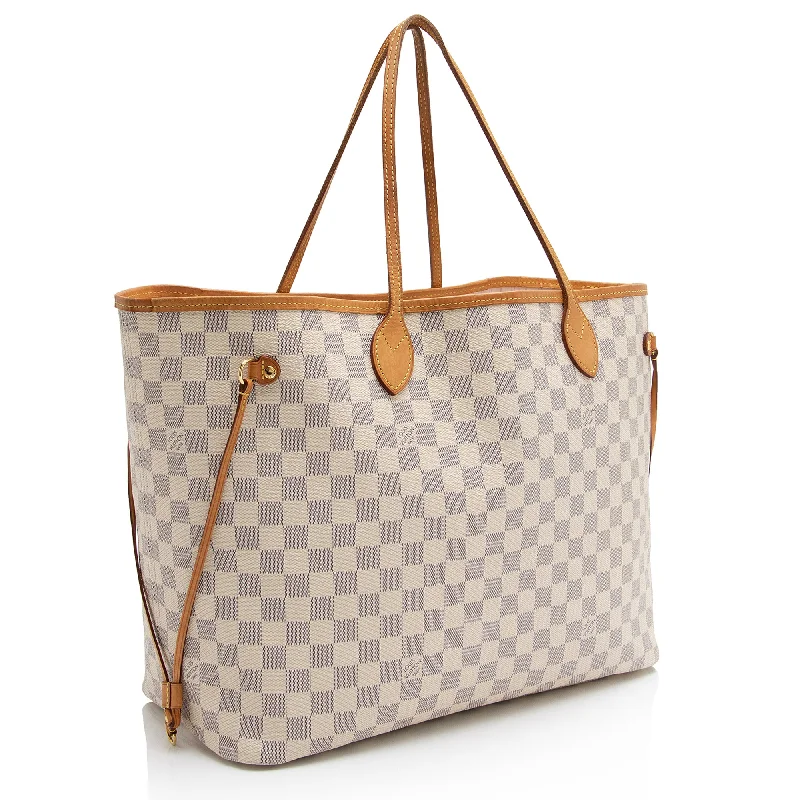 Louis Vuitton Damier Azur Neverfull GM Tote (23652)