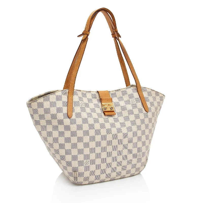 Louis Vuitton Damier Azur Salina PM Tote (CRxd1G)