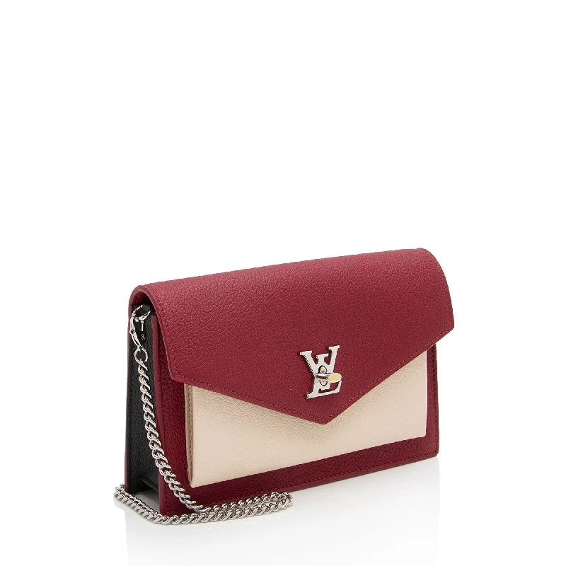 Louis Vuitton Calfskin Mylockme Chain Pochette (FlNzDu)