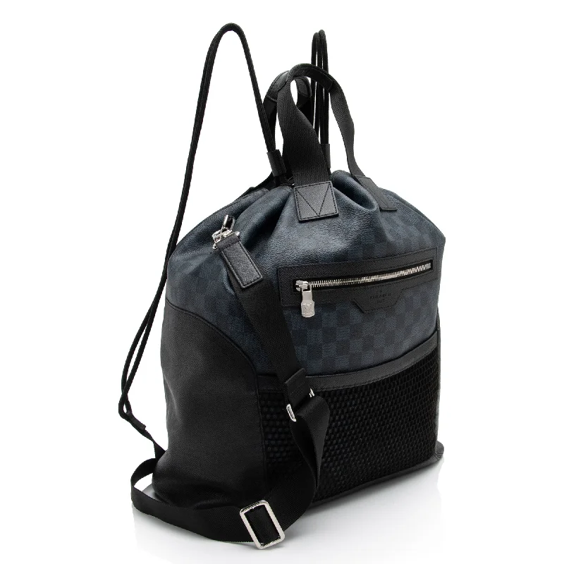 Louis Vuitton Damier Cobalt Matchpoint Hybrid Backpack (MLWCVZ)