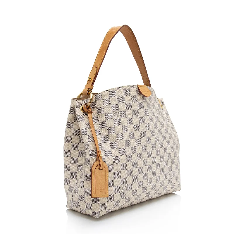 Louis Vuitton Damier Azur Graceful PM Hobo (hko0ik)