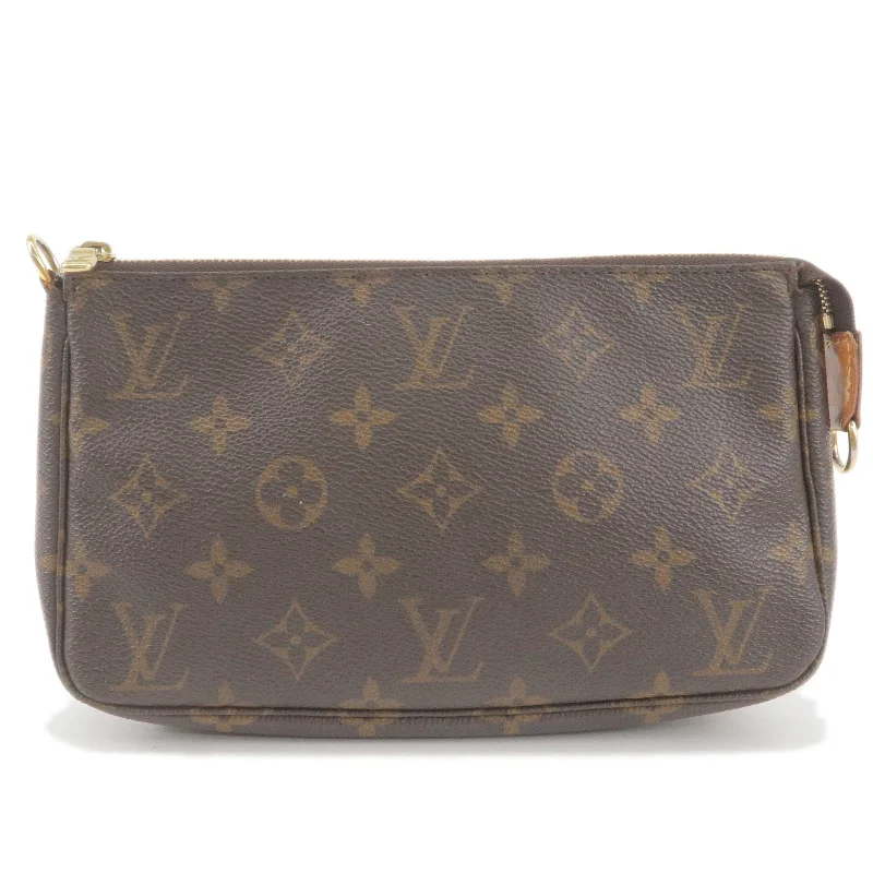 Louis Vuitton Monogram Pochette Accessoires Hand Bag M51980