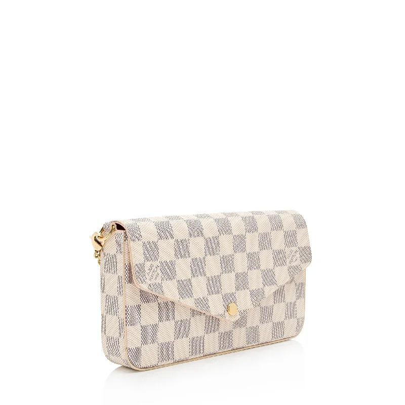 Louis Vuitton Damier Azur Felicie Pochette (jbEHrR)