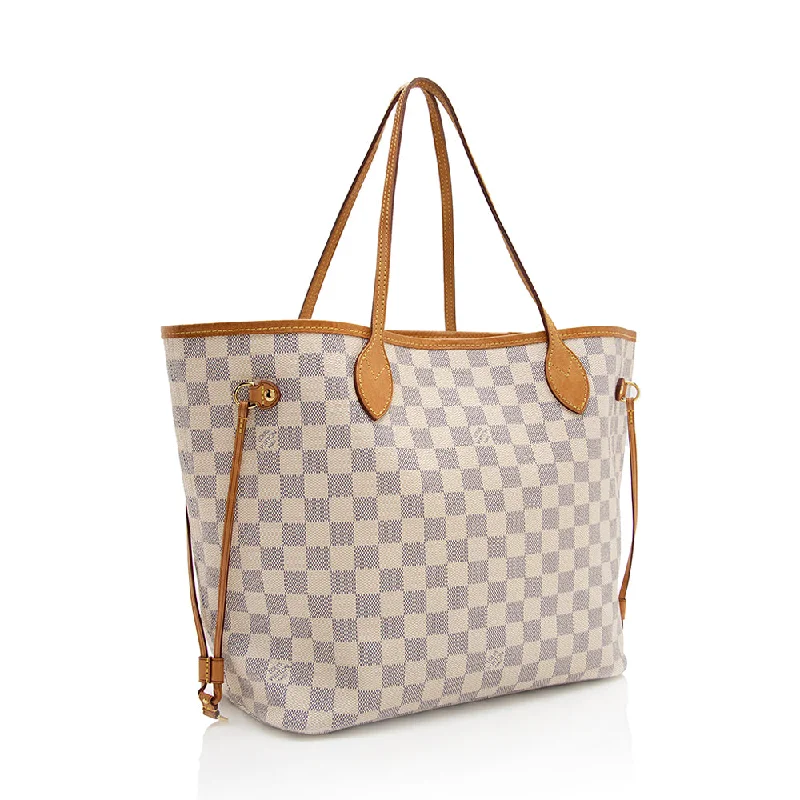 Louis Vuitton Damier Azur Neverfull MM Tote (18392)