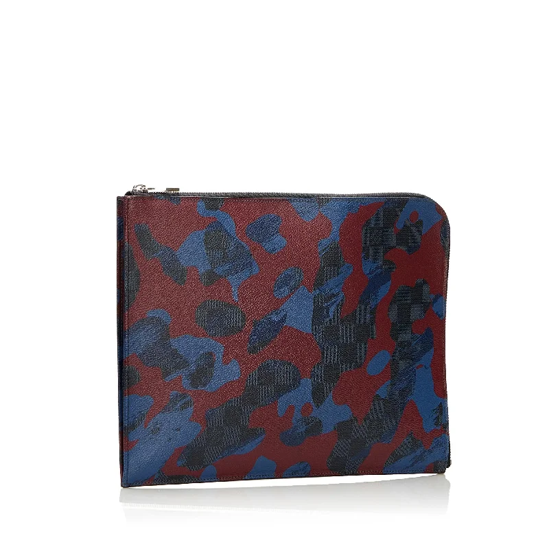 Louis Vuitton Damier Cobalt Camouflage Pochette Jour GM (36886)