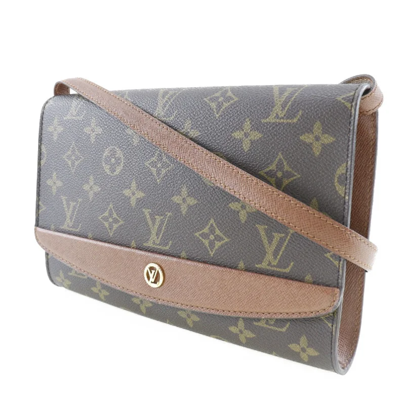 LOUIS VUITTON Bordeaux Shoulder Bag 2WAY Clutch Vintage M51797 Monogram Canvas Brown A21912 Ladies