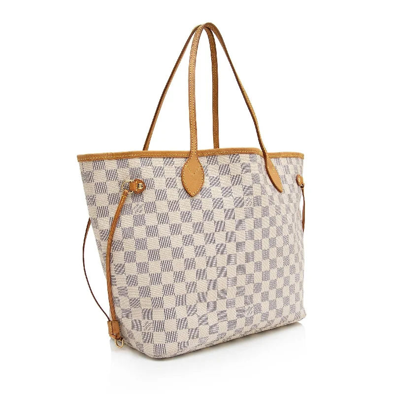 Louis Vuitton Damier Azur Neverfull MM Tote (bsFsnX)