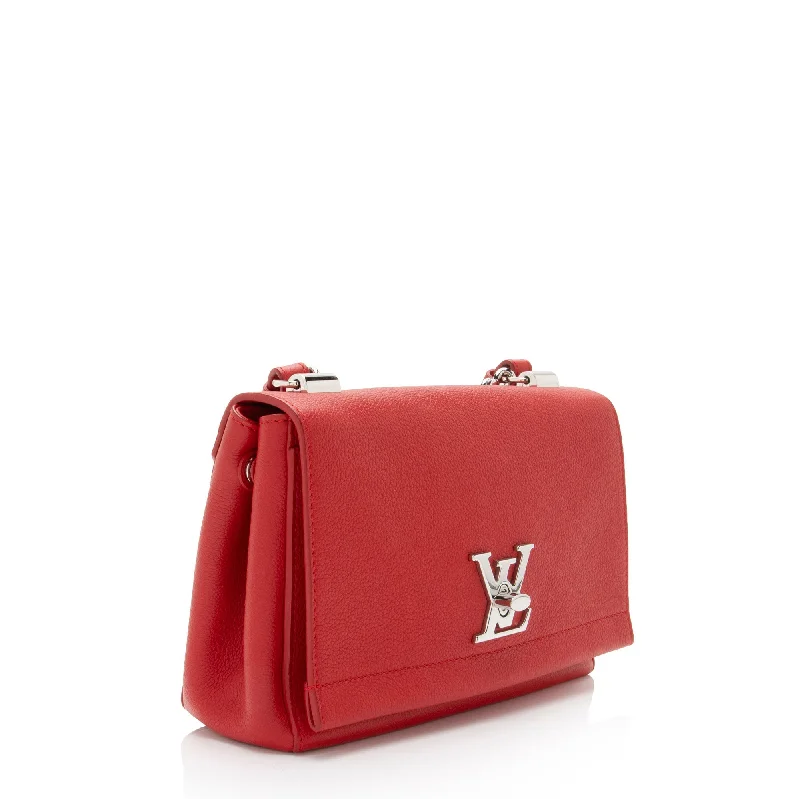 Louis Vuitton Calfskin Lockme II BB Shoulder Bag (LWCQaA)