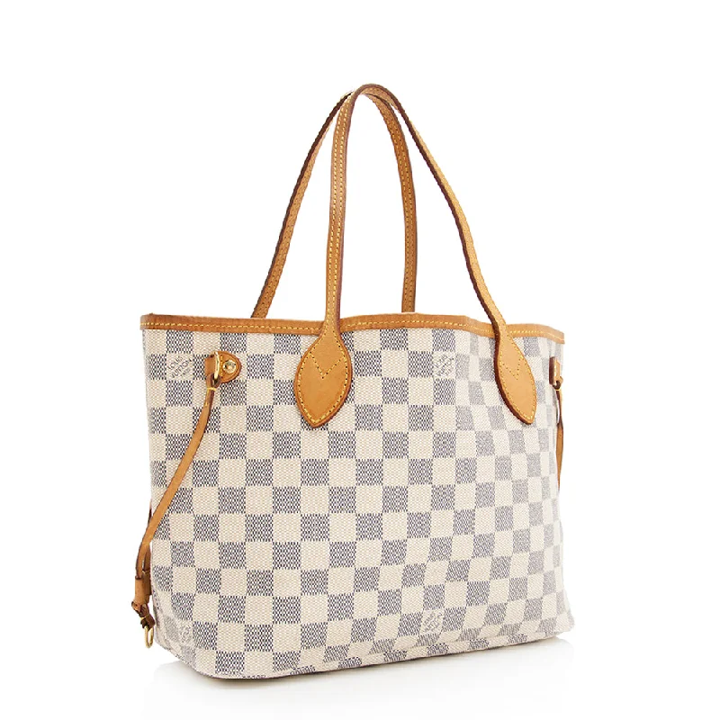 Louis Vuitton Damier Azur Neverfull PM Tote - FINAL SALE (19639)