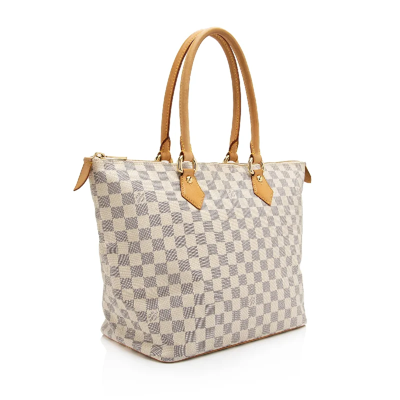 Louis Vuitton Damier Azur Saleya MM Tote (23032)