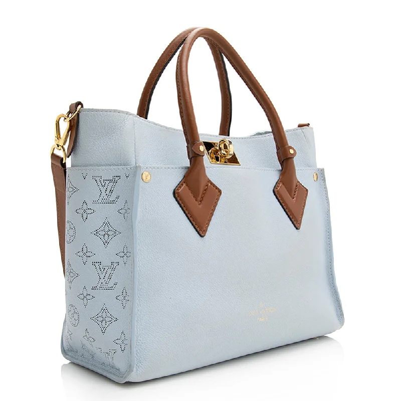 Louis Vuitton Calfskin On My Side MM Tote (21611)