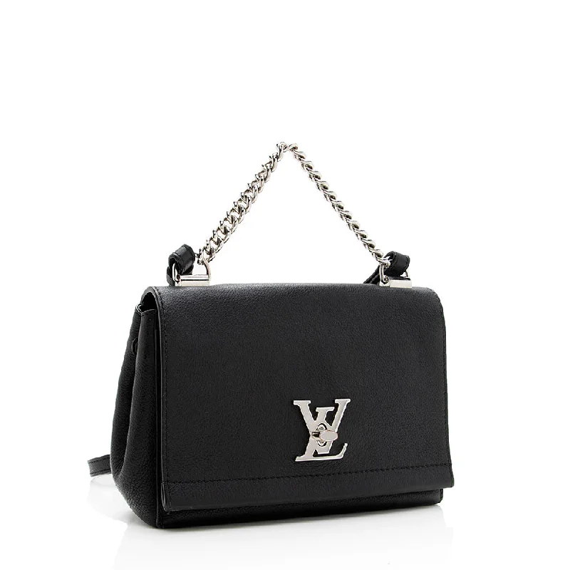 Louis Vuitton Calfskin Lockme II BB Shoulder Bag (18969)