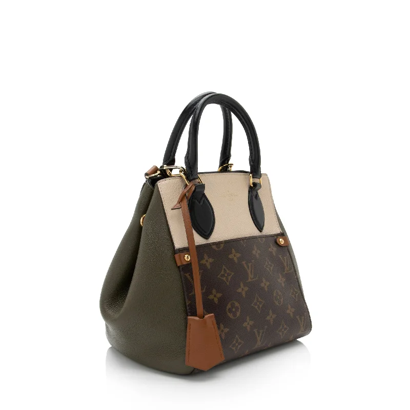 Louis Vuitton Calfskin Monogram Canvas Fold Tote PM (GYPLPT)