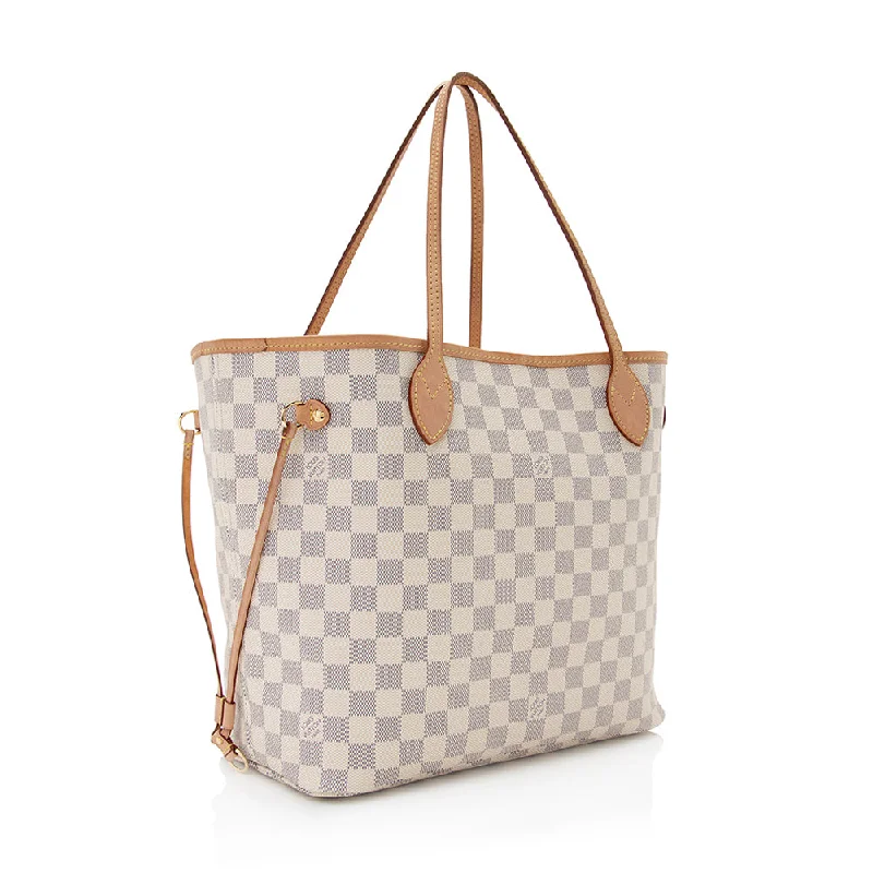 Louis Vuitton Damier Azur Neverfull MM Tote (20752)