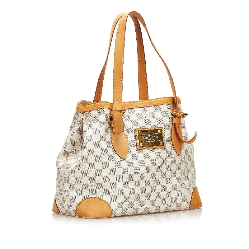 Louis Vuitton Damier Azur Hampstead MM 35904)