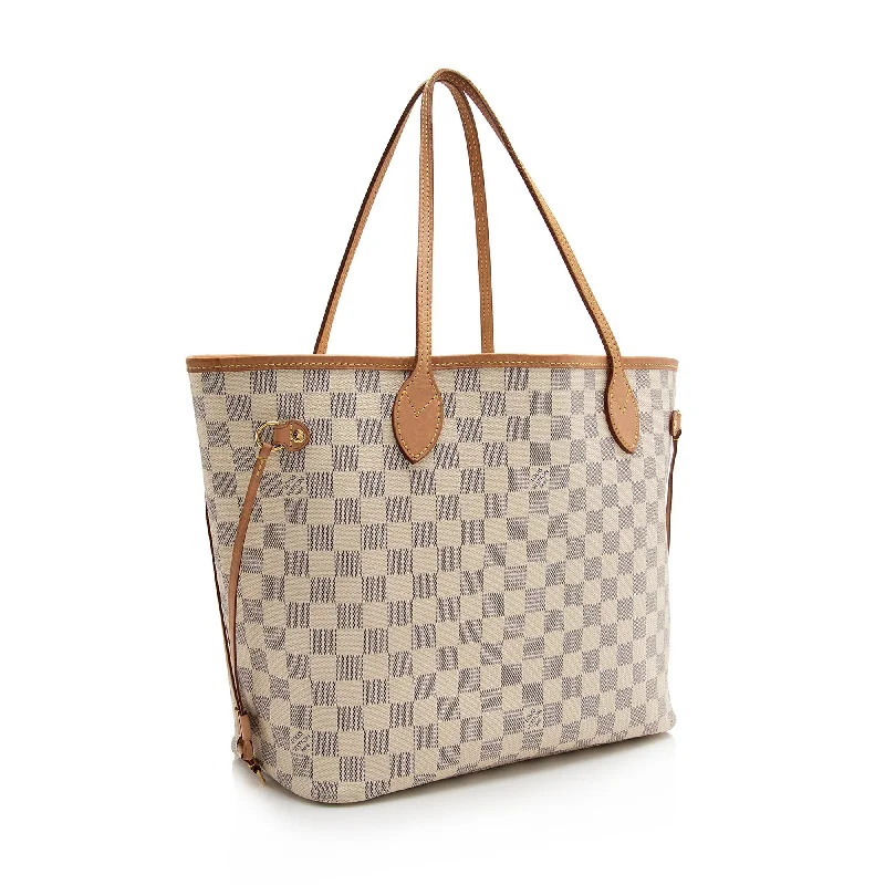 Louis Vuitton Damier Azur Neverfull MM Tote (22352)