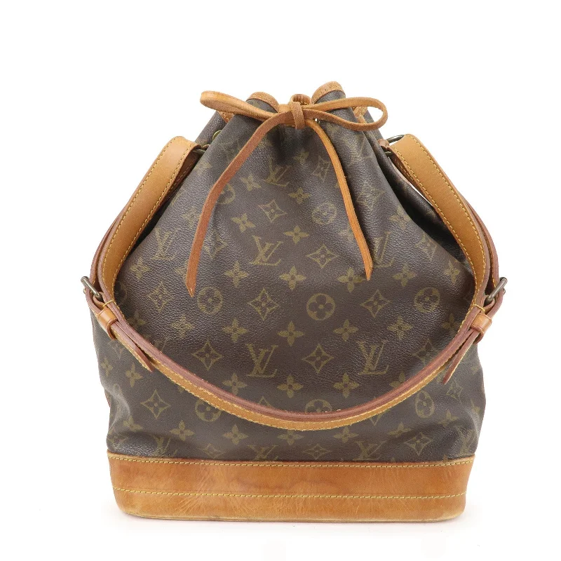 Louis Vuitton Monogram Noe Shoulder Bag Hand Bag Brown M42224