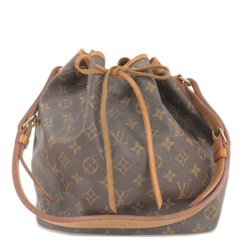 Louis Vuitton Monogram Petit Noe Shoulder Bag M42226