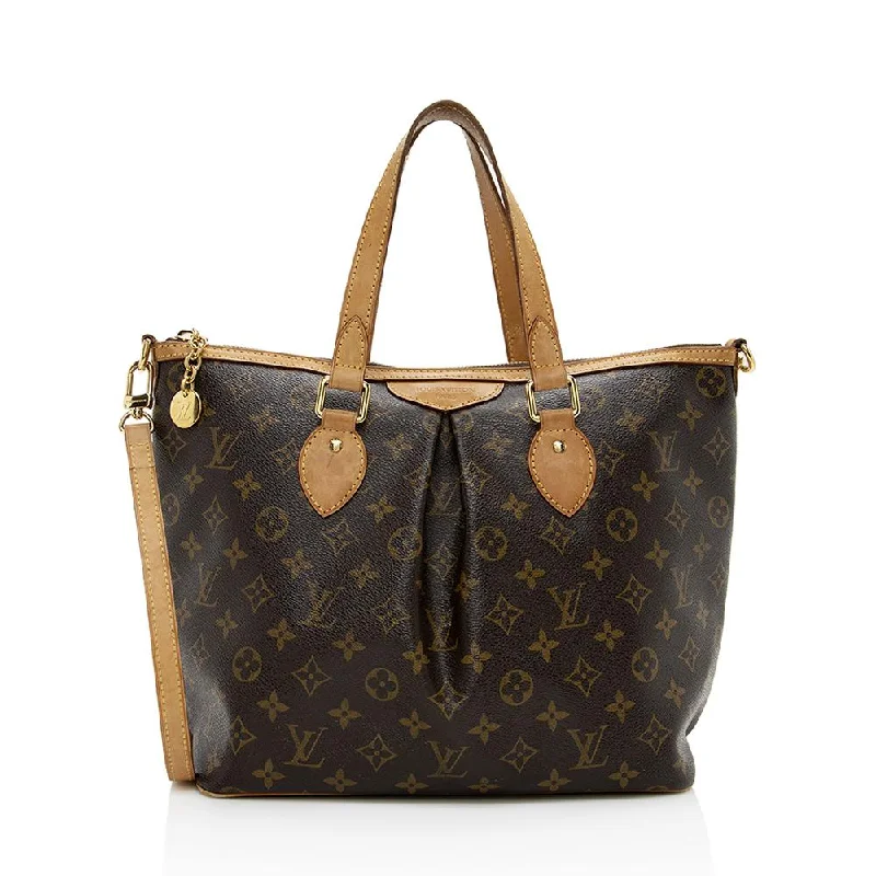 Louis Vuitton Monogram Canvas Palermo PM Tote - FINAL SALE (SHF-14429)