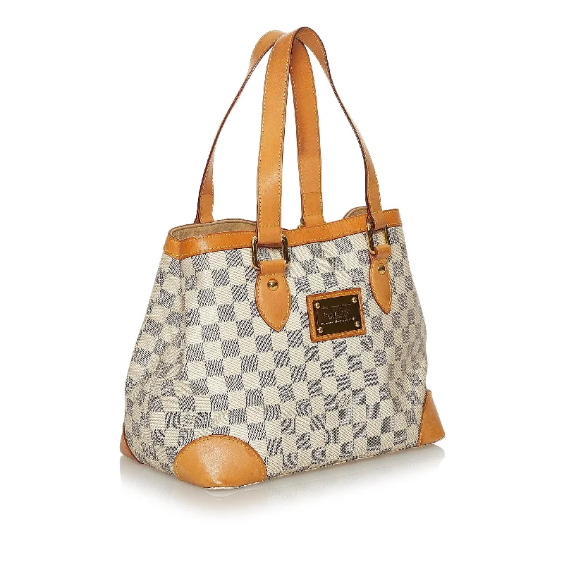 Louis Vuitton Damier Azur Hampstead MM (28538)