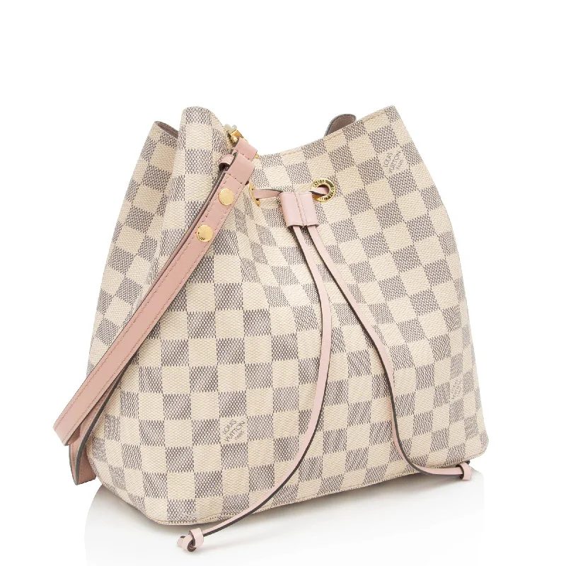 Louis Vuitton Damier Azur Neonoe Shoulder Bag (MBFtvi)