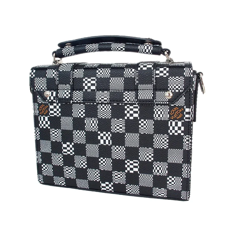 Louis Vuitton Damier Distorted Flap Soft Trunk (FZG6ZF)