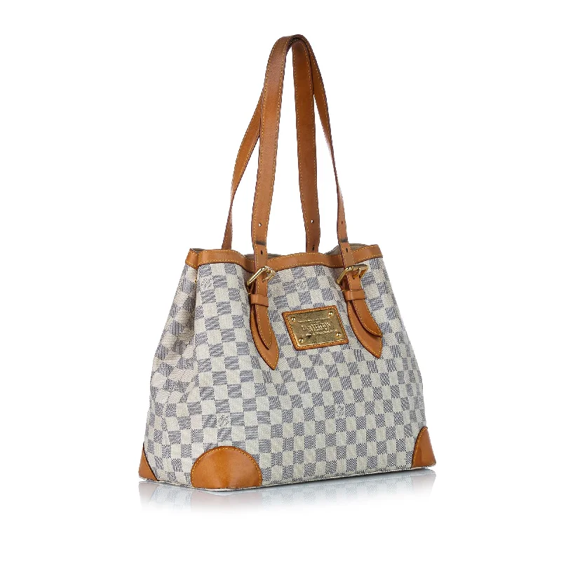 Louis Vuitton Damier Azur Hampstead MM (30098)