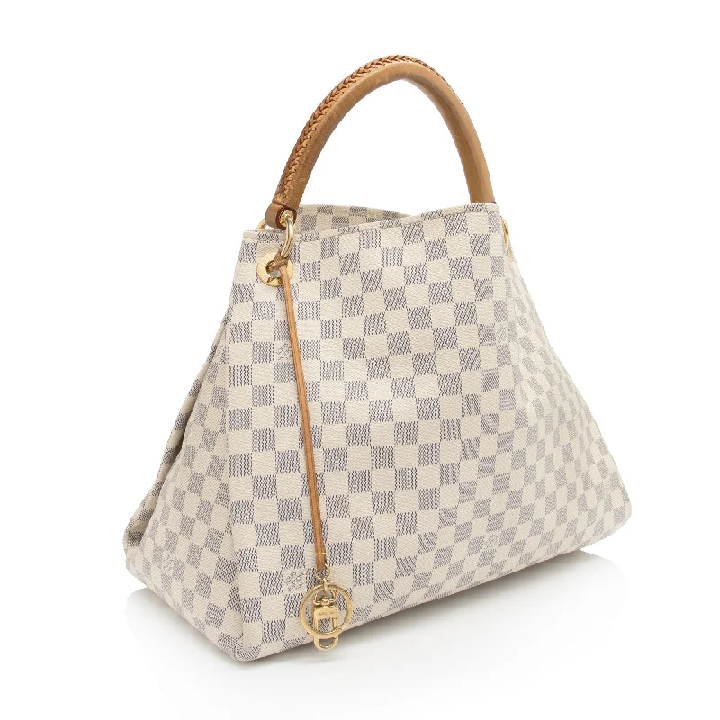 Louis Vuitton Damier Azur Artsy MM Shoulder Bag (X12eKK)