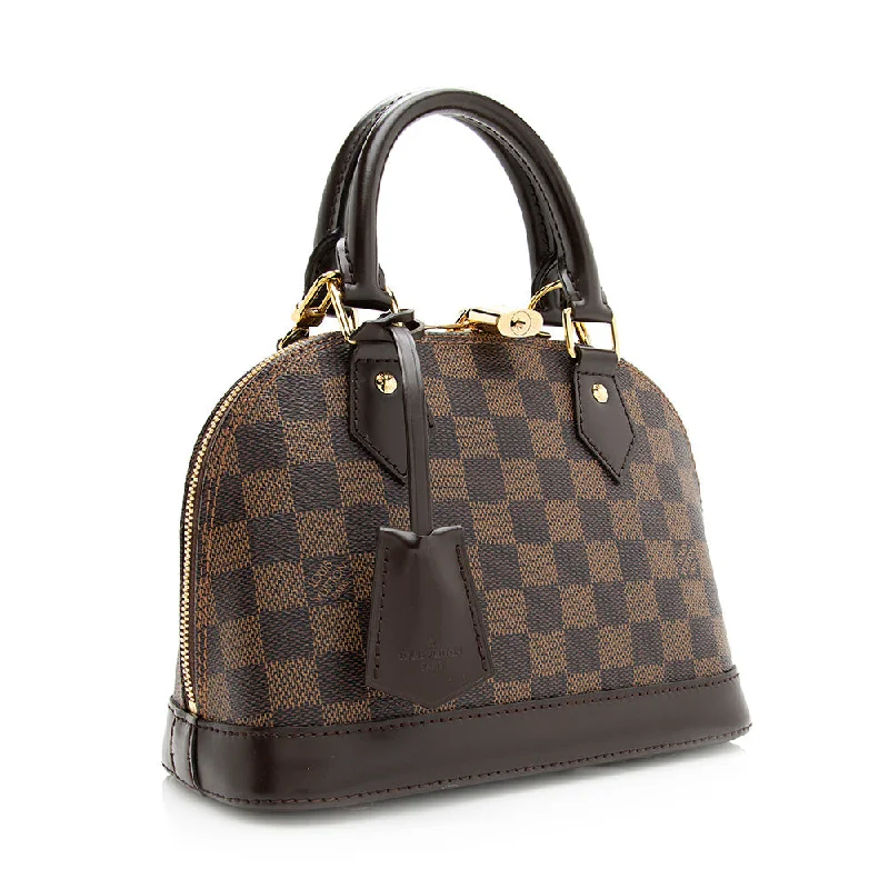 Louis Vuitton Damier Ebene Alma BB Satchel (20611)