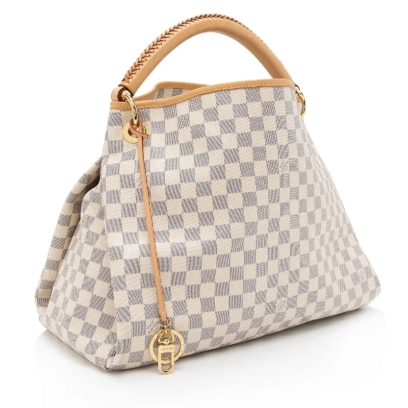 Louis Vuitton Damier Azur Artsy MM Shoulder Bag (naUphr)