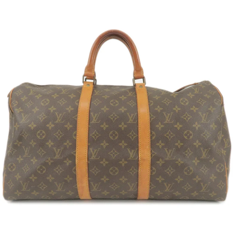 Louis Vuitton Monogram Keep All 50 Boston Bag Old Style M41426