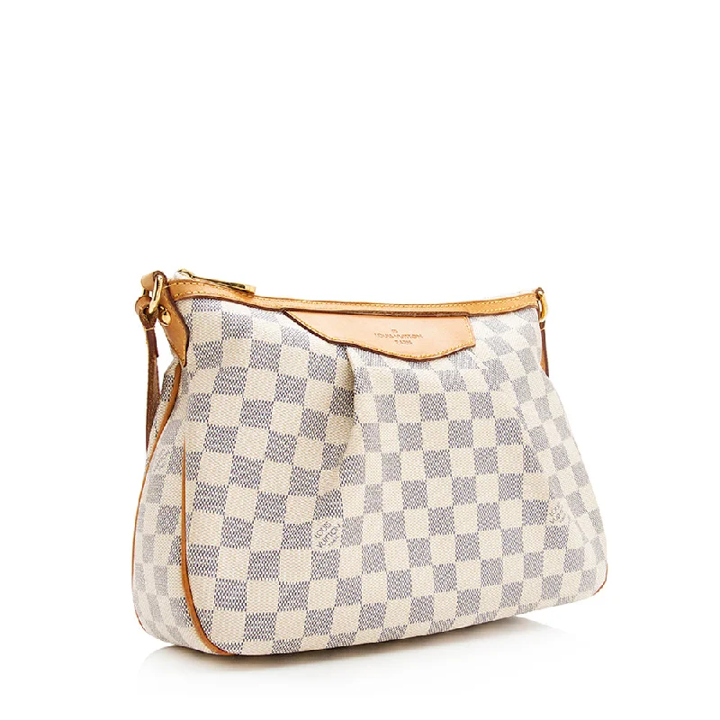 Louis Vuitton Damier Azur Siracusa PM Shoulder Bag (20012)