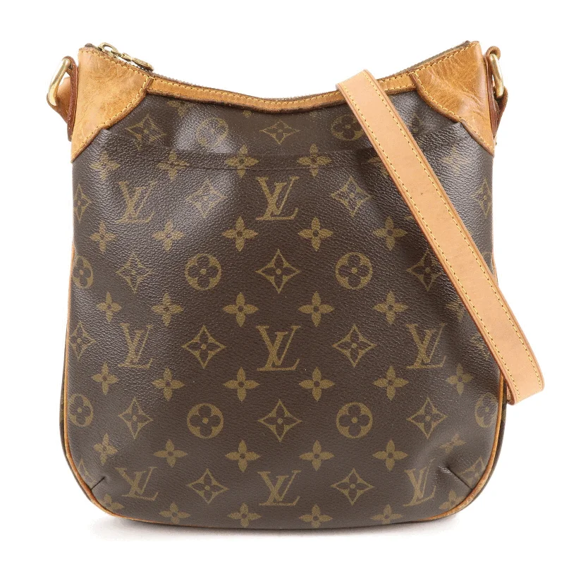 Louis Vuitton Monogram Odeon PM Shoulder Bag Brown M56390