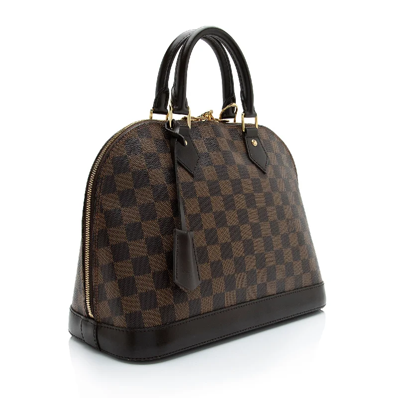 Louis Vuitton Damier Ebene Alma PM Satchel (e3xg0t)