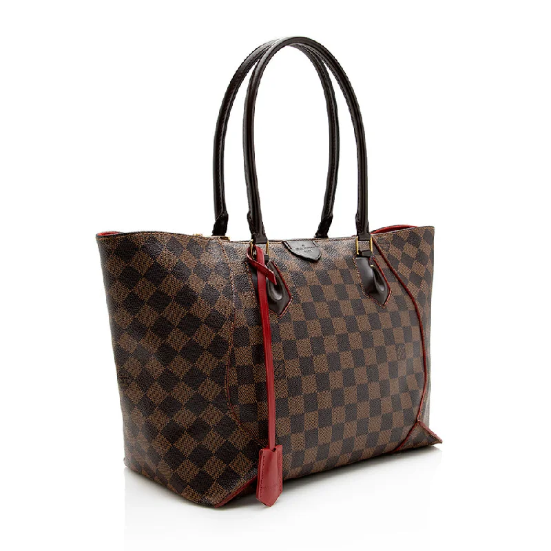 Louis Vuitton Damier Ebene Caissa MM Tote (15813)