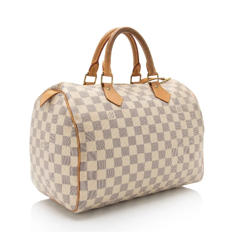 Louis Vuitton Damier Azur Speedy 30 Satchel (qafYSo)