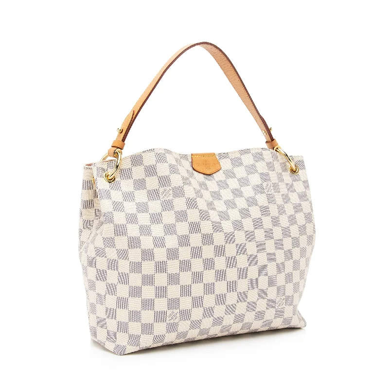 Louis Vuitton Damier Azur Graceful PM Hobo (ASTeO8)