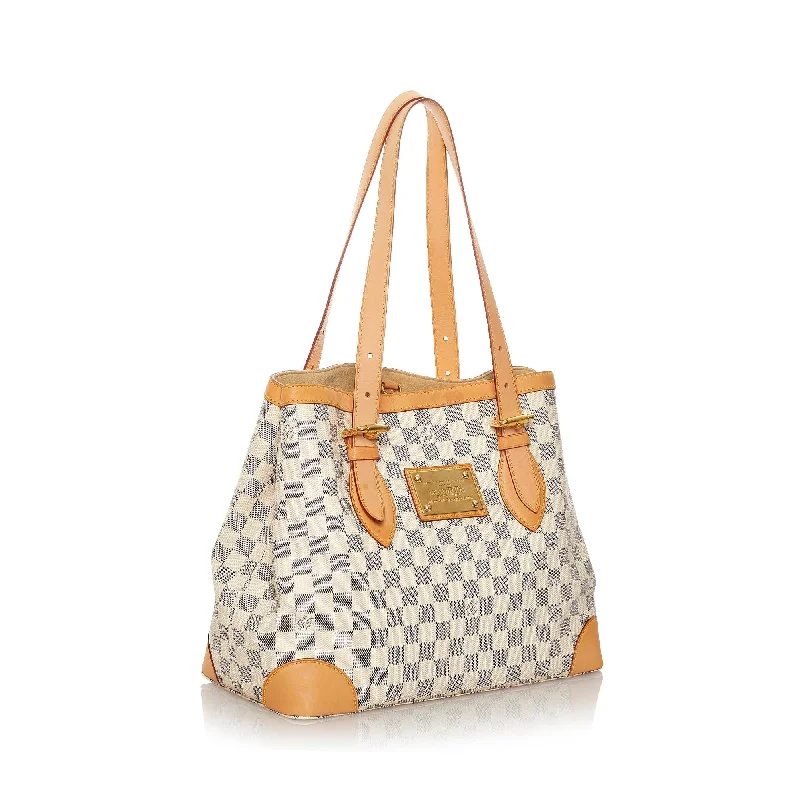 Louis Vuitton Damier Azur Hampstead MM (27935)