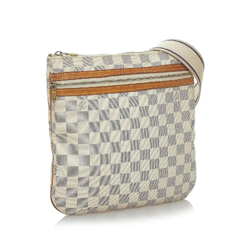 Louis Vuitton Damier Azur Pochette Bosphore (33370)