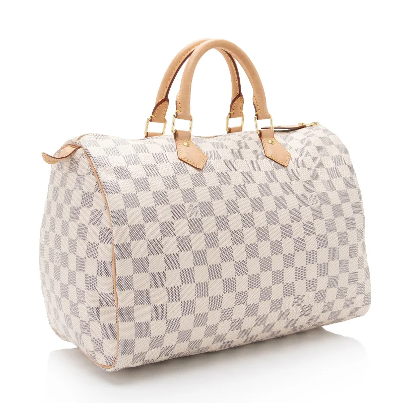 Louis Vuitton Damier Azur Speedy 35 Satchel (P9u9Py)