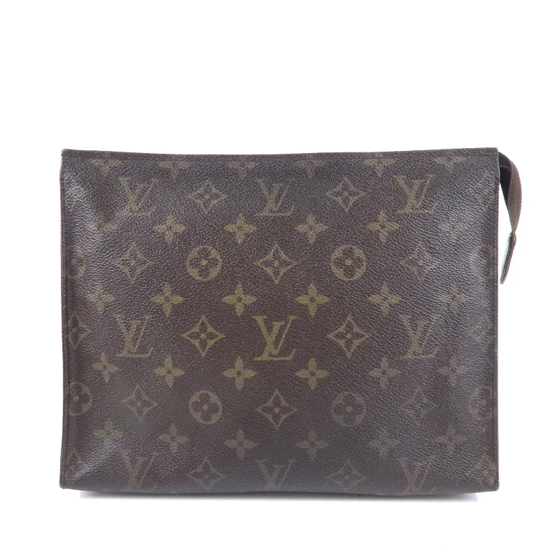 Louis Vuitton Monogram Poche Toilette 26 Clutch Bag M47542