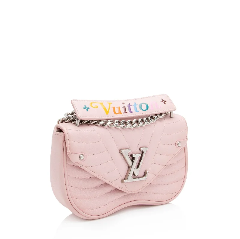 Louis Vuitton Calfskin New Wave Chain PM Shoulder Bag (MbVEzv)