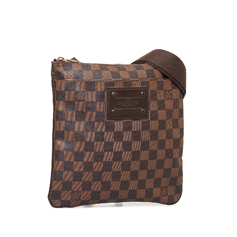 Louis Vuitton Damier Ebene Brooklyn Flat Pochette (ggyGpE)